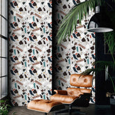 ورق جدران لاصق ذاتي من مادة PVC Terrazzo